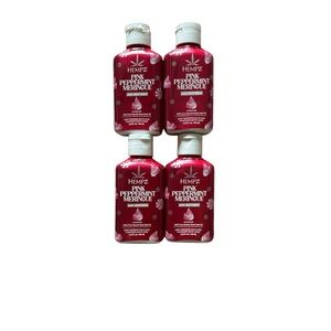Hempz Pink Peppermint Merignue Body Moisturizer Holiday Special 2 Bottle Bundle
